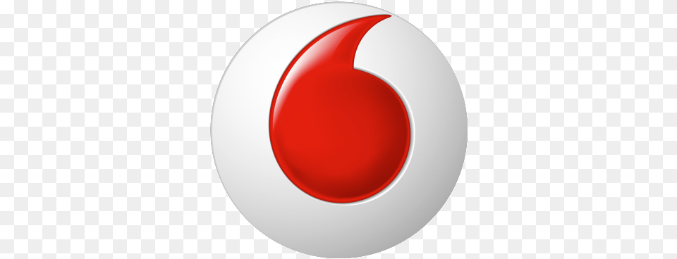 Vodafone Logo Transparent Background Vodafone Logo, Symbol, Disk Png Image