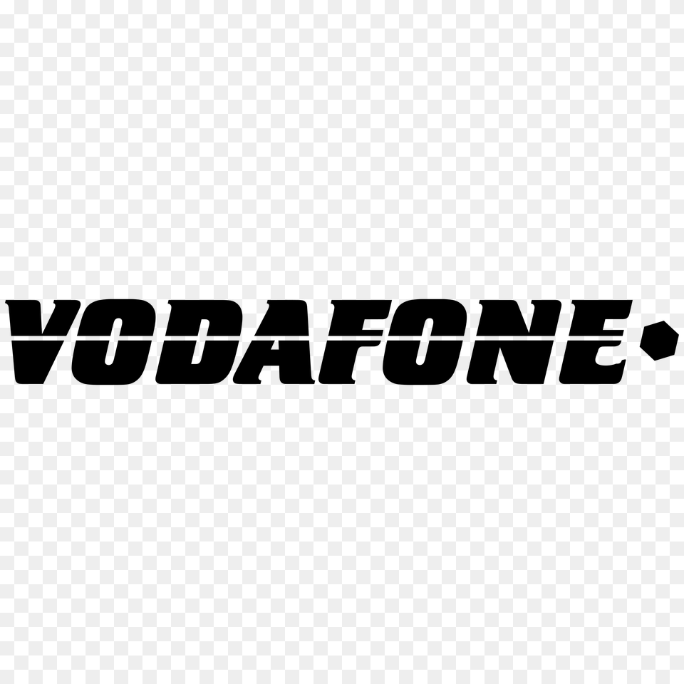 Vodafone Logo Transparent Vector, Gray Png