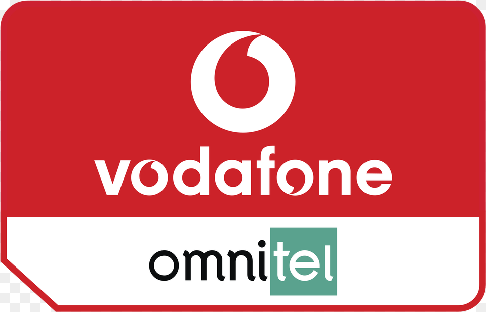 Vodafone Omnitel Logo Transparent Vodafone Group Plc, Sign, Symbol, Text Png