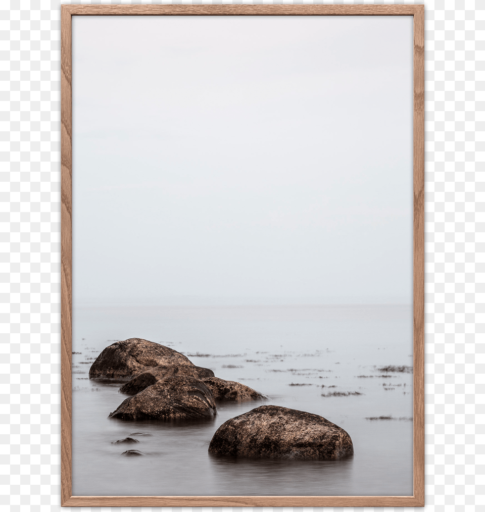 Voderup Cliff Poster Picture Frame, Water, Sea, Rock, Promontory Free Png