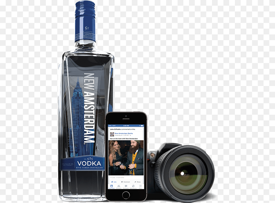 Vodka, Phone, Mobile Phone, Electronics, Adult Free Transparent Png