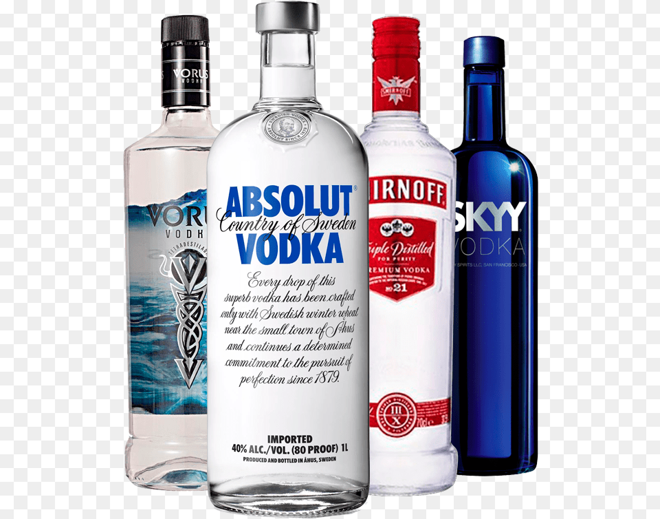 Vodka, Alcohol, Beverage, Liquor, Gin Png Image