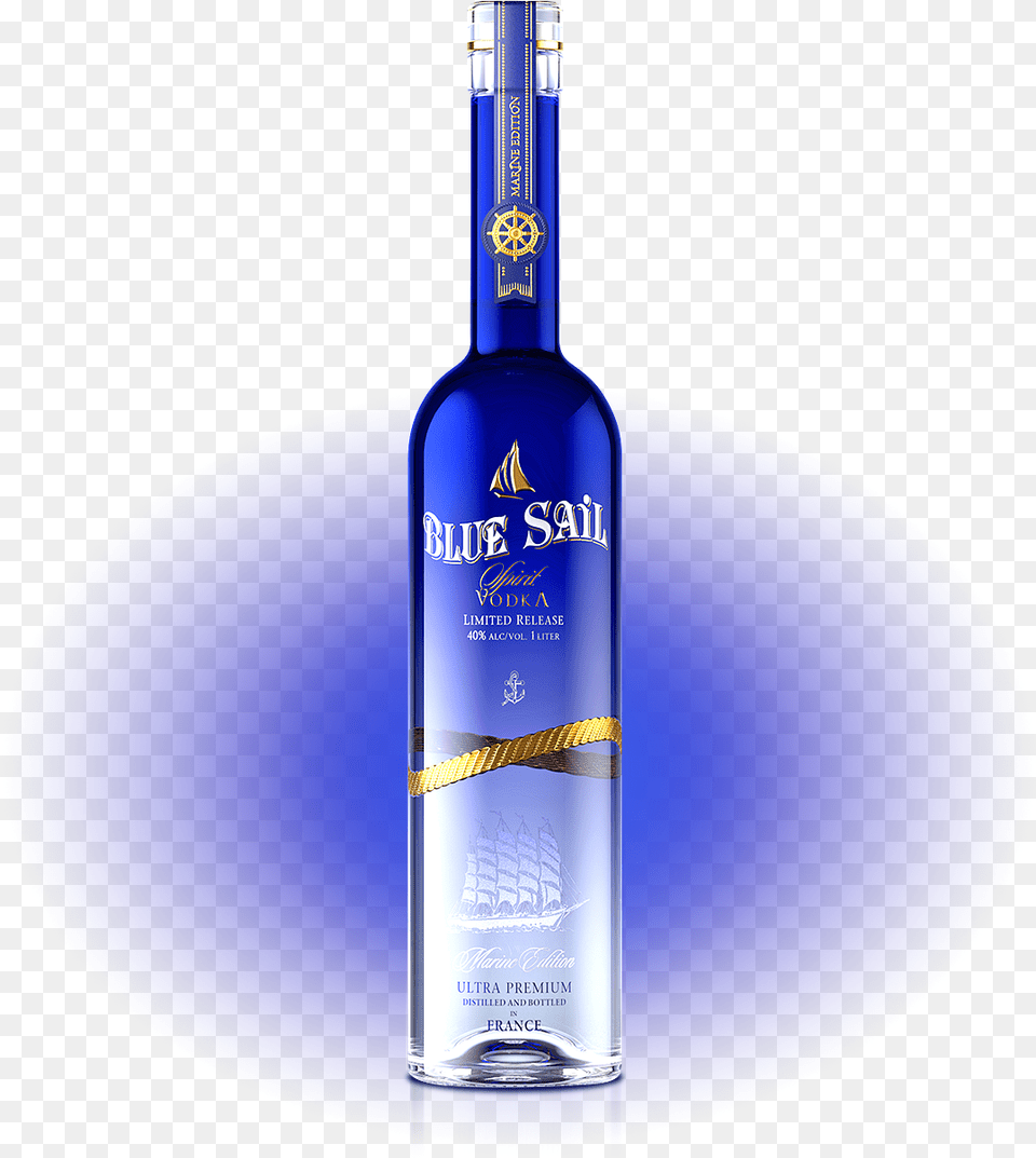 Vodka Blue Sail Is A New Brand Of The Pride Blue Sail Vodka Price, Alcohol, Beverage, Liquor, Gin Free Png