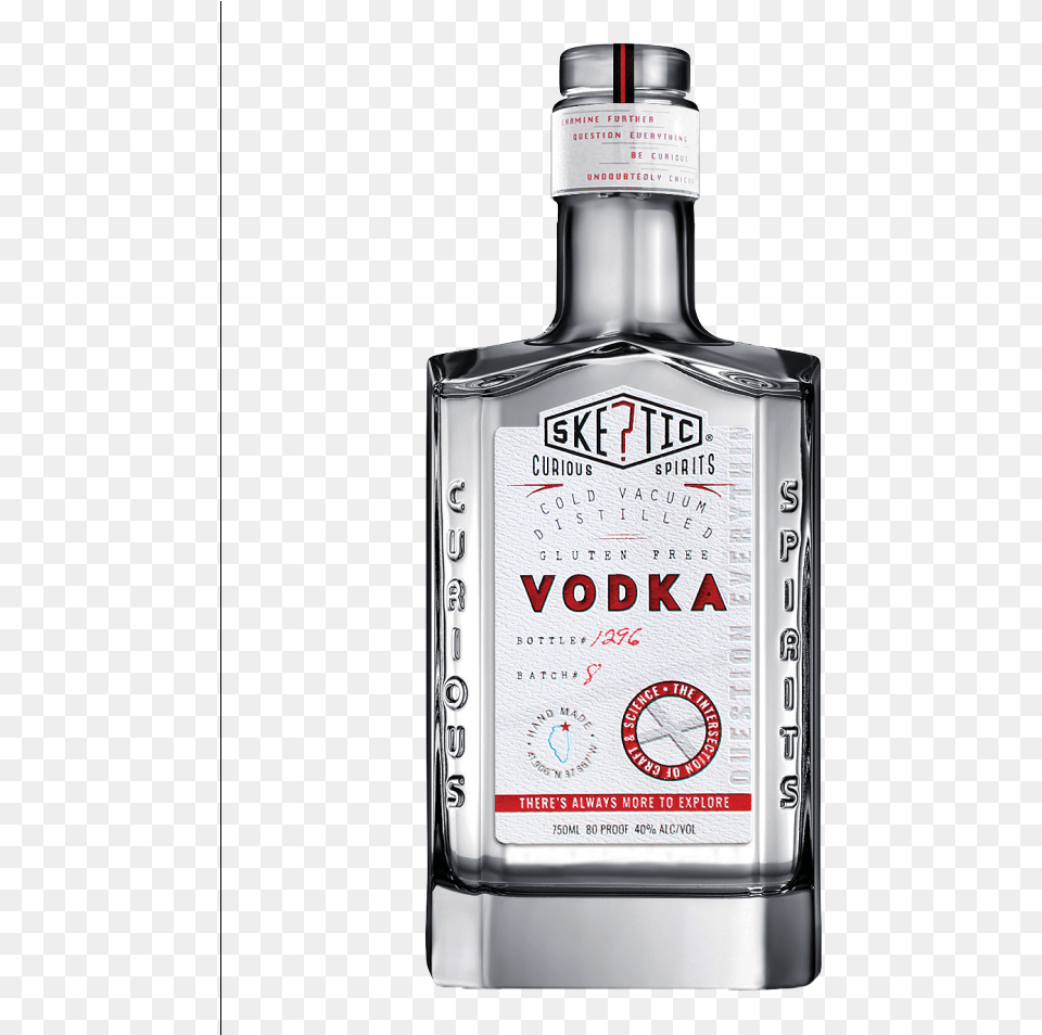 Vodka Skeptic Vodka And Gin, Alcohol, Beverage, Liquor, Bottle Free Png
