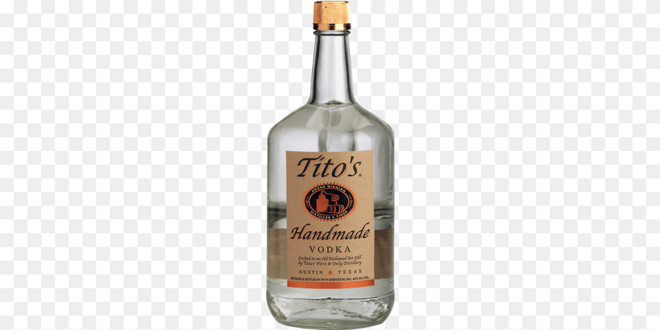 Vodka Tito39s Handmade Vodka 1 L Bottle, Alcohol, Beverage, Liquor, Shaker Png