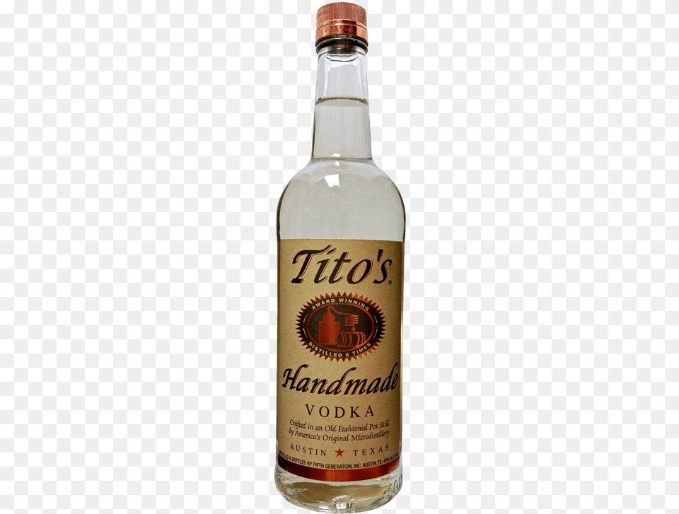 Vodka Tito39s Handmade Vodka 375 Ml Bottle, Alcohol, Beverage, Liquor, Shaker Free Png Download