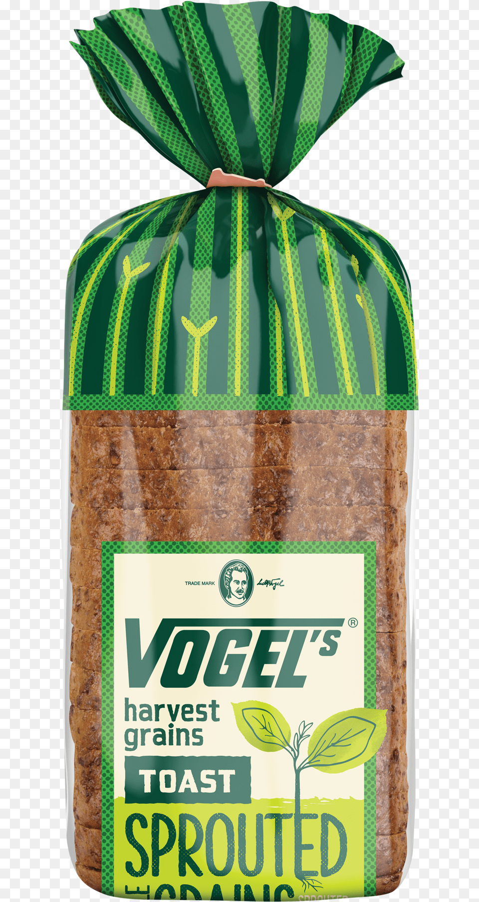 Vogels Sprouted Grains Vogels Bread, Food, Person Png