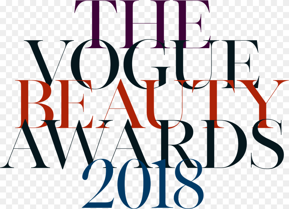 Vogue Beauty Awards 2018 Logo, Book, Publication, Text Free Png