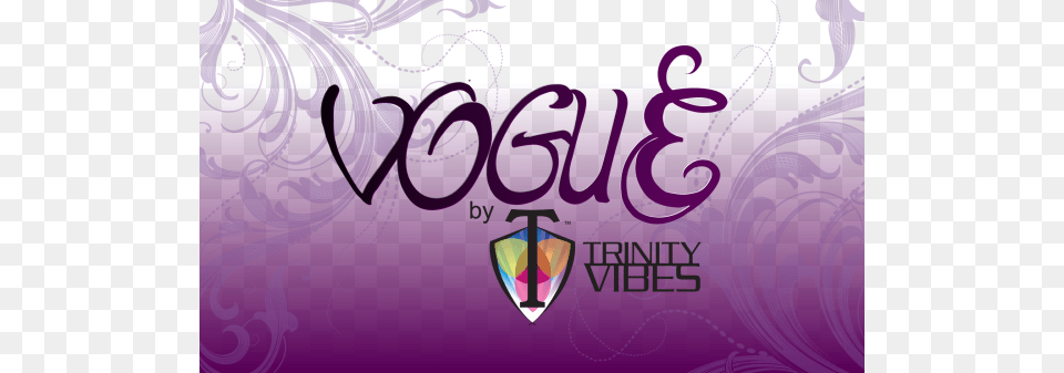 Vogue By Trinity Vibes Banner 600 X Arabesque, Art, Graphics, Purple, Floral Design Free Png Download