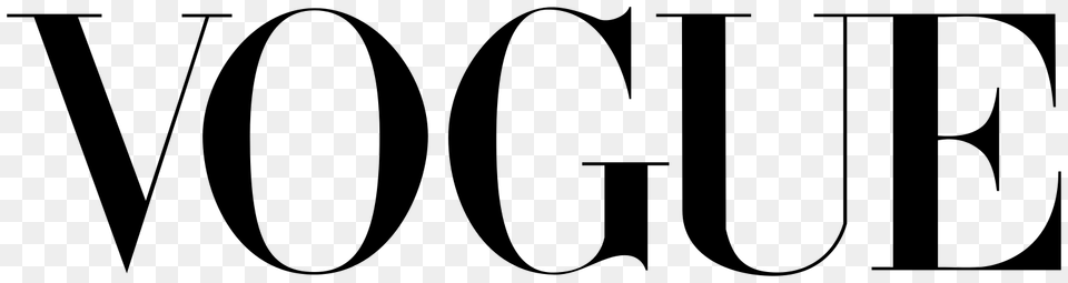 Vogue Logo, Gray Free Transparent Png