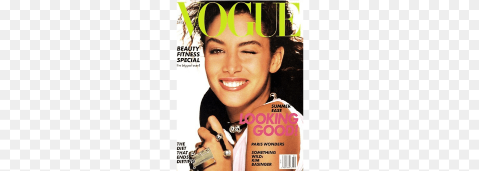 Vogue Magazine39s Black Cover Models Vogue, Publication, Woman, Person, Magazine Free Transparent Png