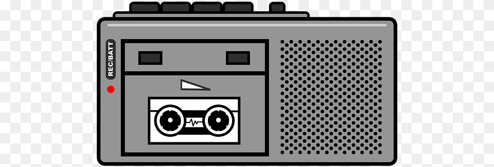 Voice Recorder Cassette Recorder Recorder Tape Modern Tape Recorder Clipart, Electronics, Cassette Player, Tape Player, Machine Png Image