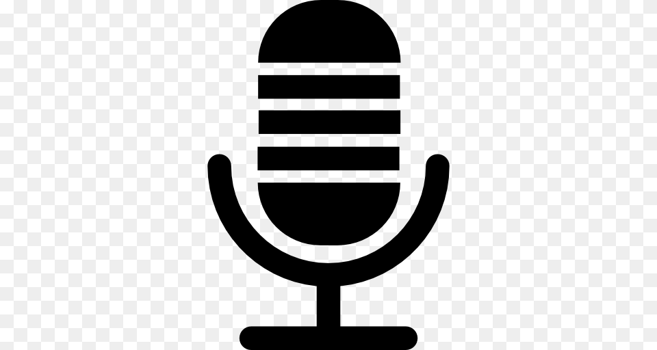 Voice Recorder Microphone, Electrical Device, Stencil Png