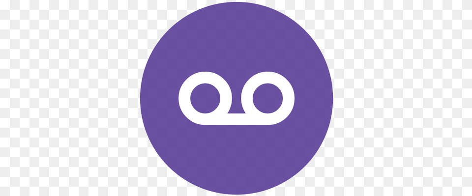 Voicemail Icon Dot, Logo, Disk, Symbol Png Image