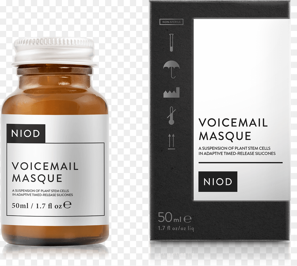 Voicemail Masque 50ml Niod Elasticity Catalyst Neck Serum, Bottle, Food, Seasoning, Syrup Free Transparent Png