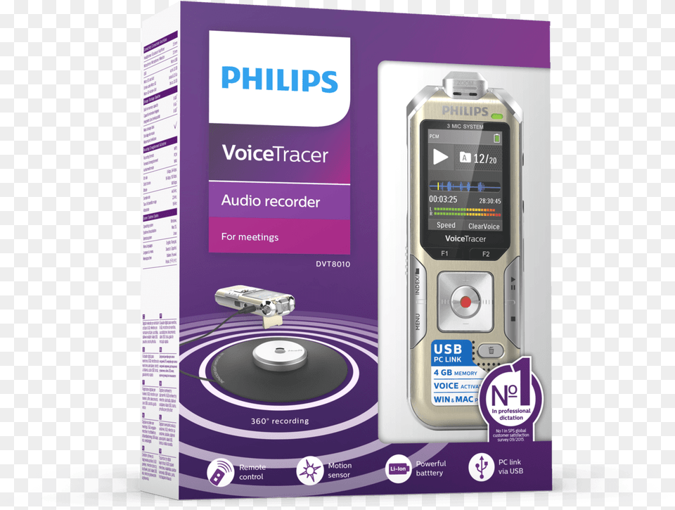 Voicetracer Audio Recorder Philips Dvt, Electronics, Mobile Phone, Phone, Advertisement Png Image