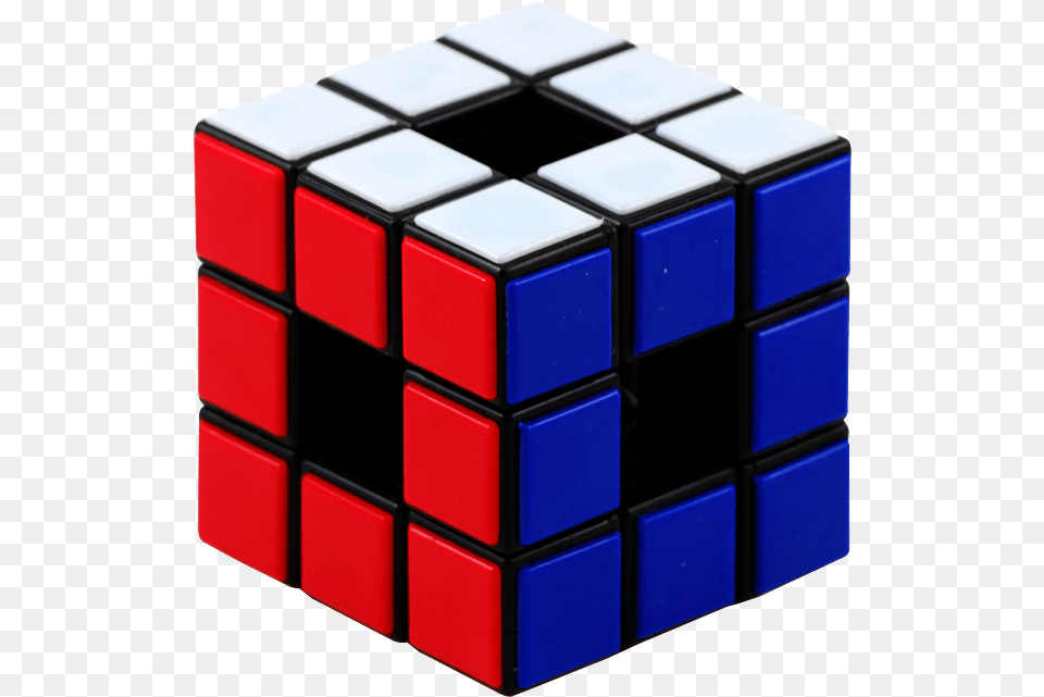 Void Cube 3x3x3 Black Body Tiles Hollow Rubik Rubik39s Cube Online, Toy, Rubix Cube Png