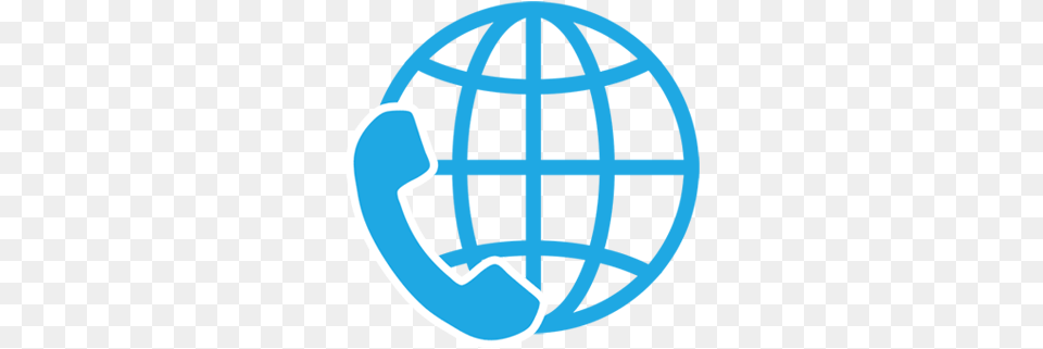 Voip Phone Service Study In Abroad Icon, Sphere, Astronomy, Outer Space, Planet Free Png Download