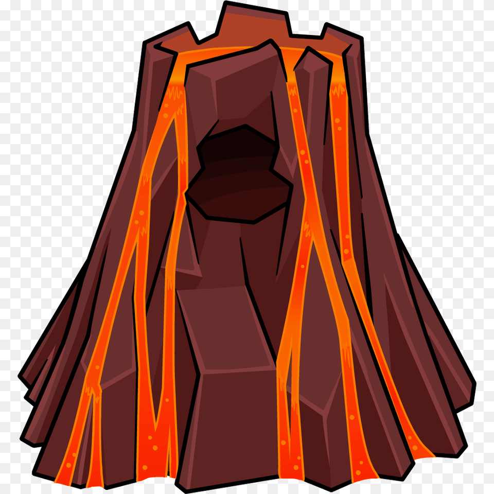Volcano, Cape, Clothing, Fashion, Dress Png Image
