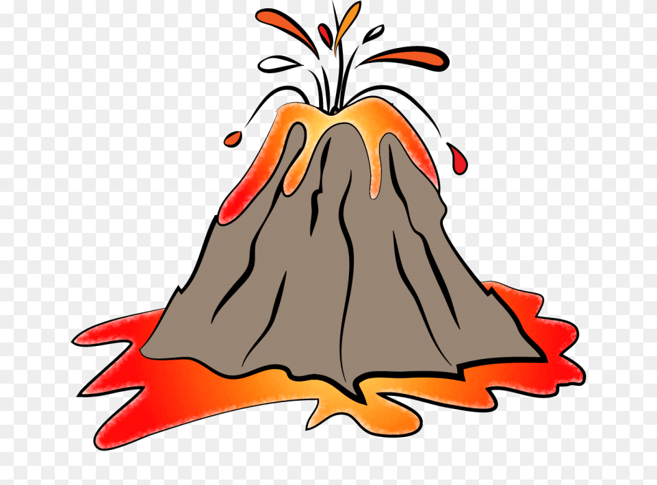 Volcano, Mountain, Nature, Outdoors, Baby Png Image