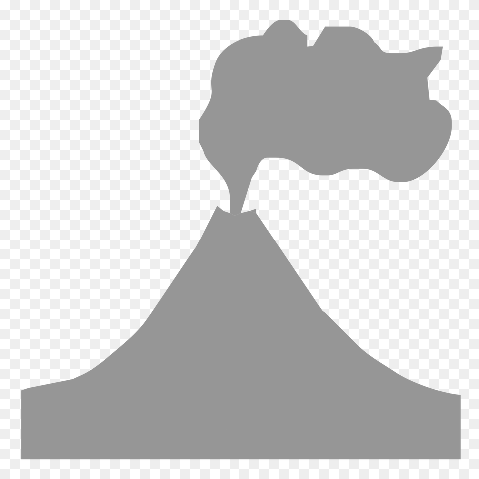 Volcano, Silhouette, Stencil, Outdoors, Wedding Png