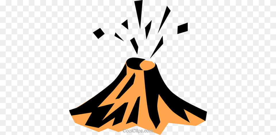 Volcano, Mountain, Nature, Outdoors, Fire Free Transparent Png