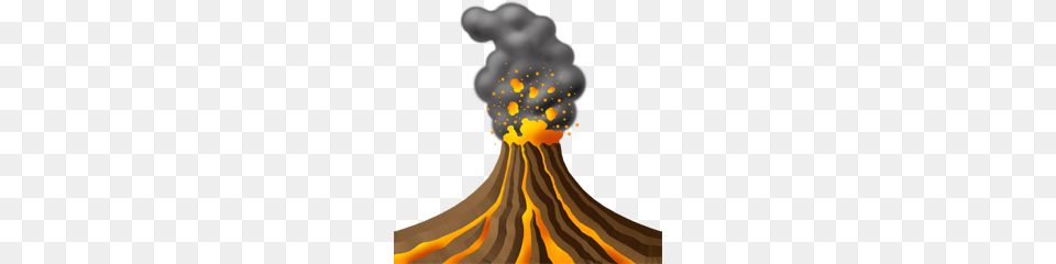 Volcano, Eruption, Mountain, Nature, Outdoors Free Png Download