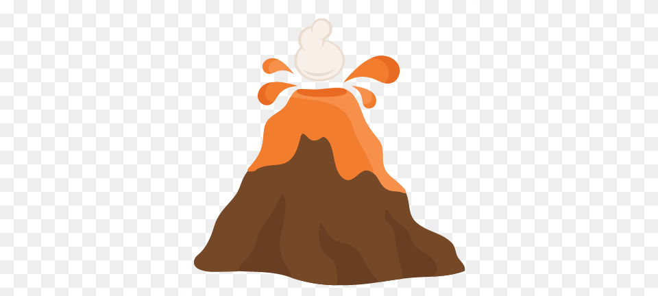 Volcano Clip Art, Mountain, Nature, Outdoors, Baby Free Transparent Png