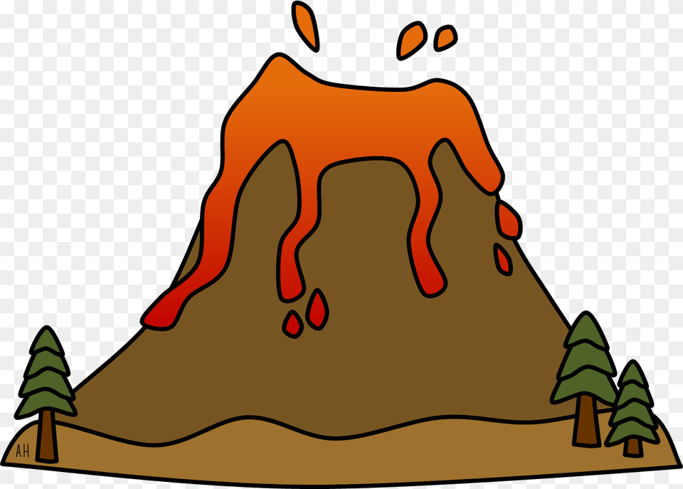 Volcano Clipart Free Png Download