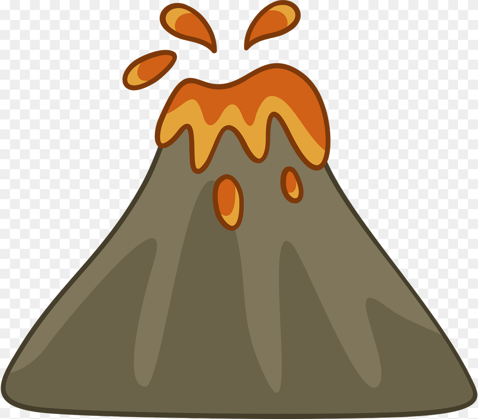 Volcano Clipart, Mountain, Nature, Outdoors, Bag Free Png Download