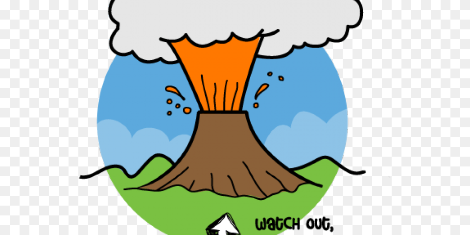 Volcano Clipart Volcano Experiment, Outdoors, Mountain, Nature, Face Free Png