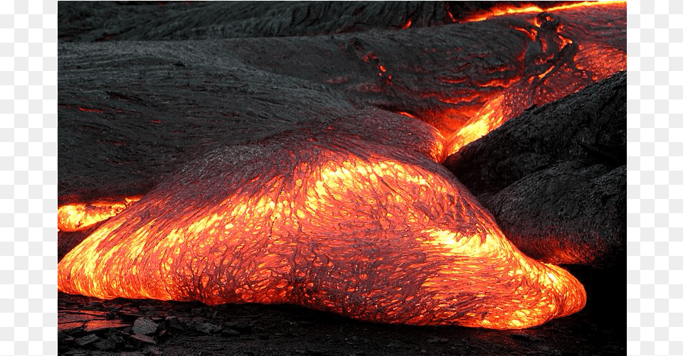 Volcano Eruption, Lava, Mountain, Nature, Outdoors Free Png