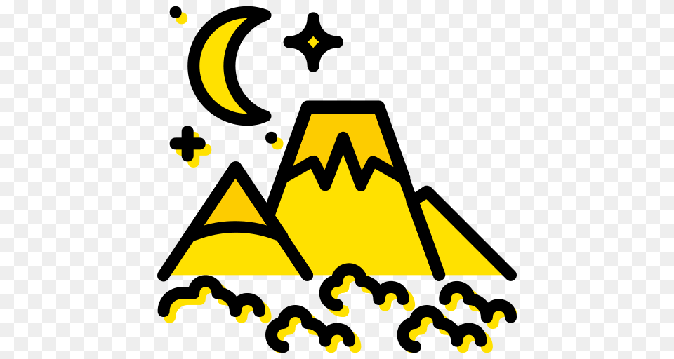 Volcano Icon, Symbol Free Png Download