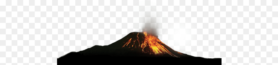 Volcano Pic Volcano Erupting Clear Background, Mountain, Nature, Outdoors, Eruption Free Png Download