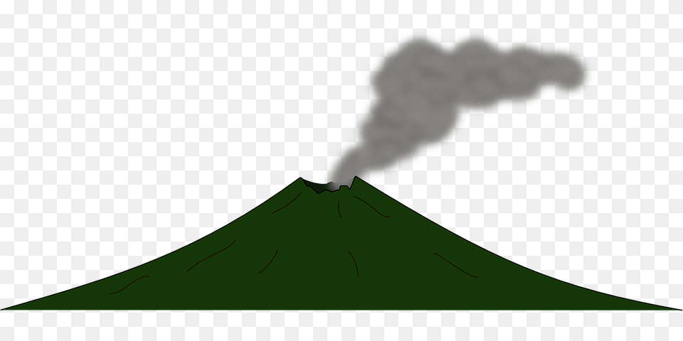 Volcano Smoke Clip Art Free Cliparts, Mountain, Nature, Outdoors, Eruption Png