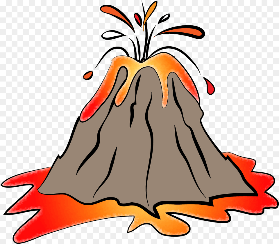 Volcano Transparent Background Volcano Clipart, Mountain, Nature, Outdoors, Eruption Free Png