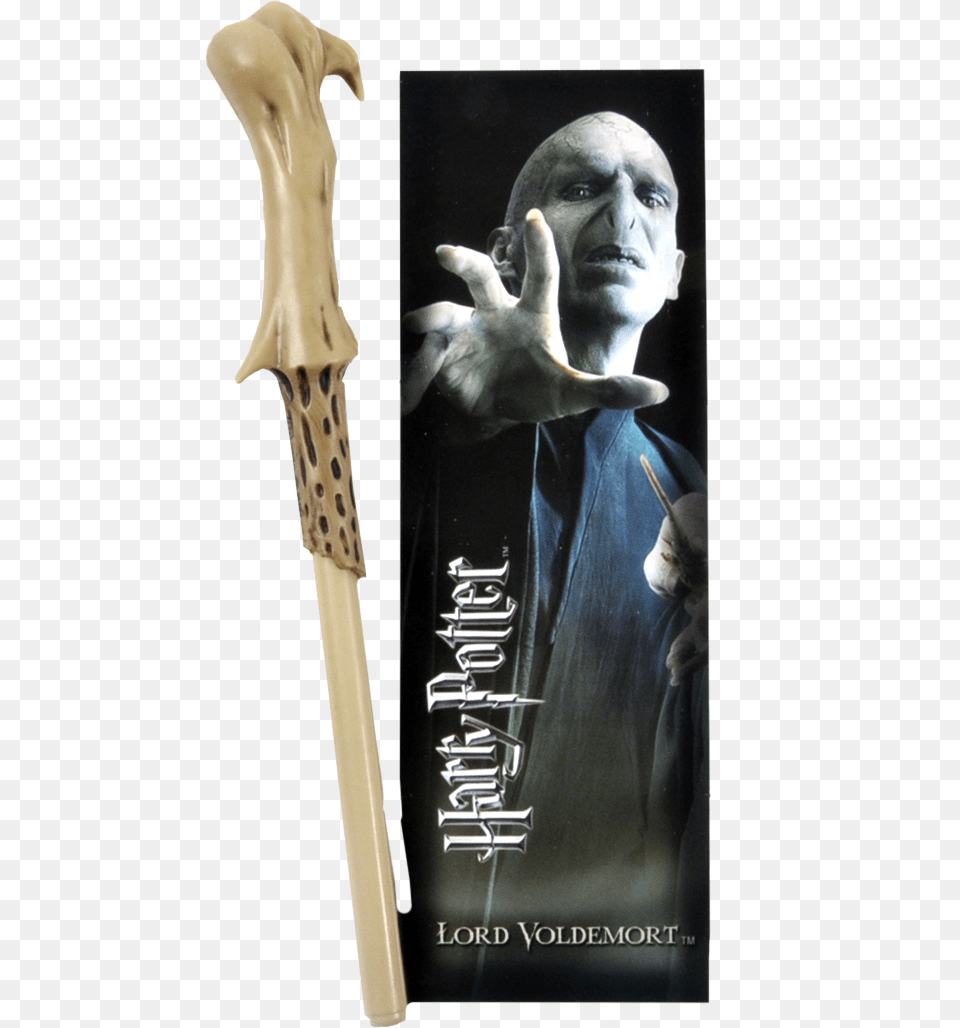 Voldemort Pen And Bookmark Harry Potter Voldemort Wand Pen And Bookmark, Adult, Male, Man, Person Png Image