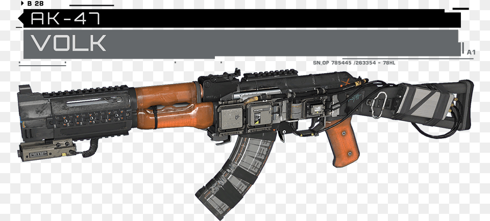 Volk Call Of Duty Infinite Warfare, Firearm, Gun, Rifle, Weapon Free Png Download