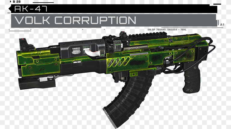 Volk Corruption Infinite Warfare, Firearm, Gun, Rifle, Weapon Free Png Download