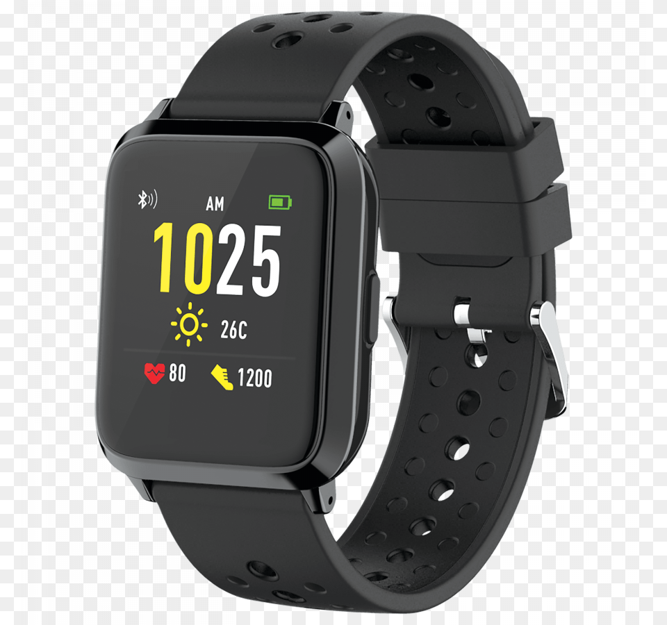 Volkano Active Tech Trailblazer Smart Watch With Gps Activity Tracker, Wristwatch, Arm, Body Part, Person Free Png
