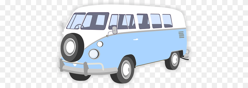 Volkswagen Bus, Caravan, Minibus, Transportation Png Image