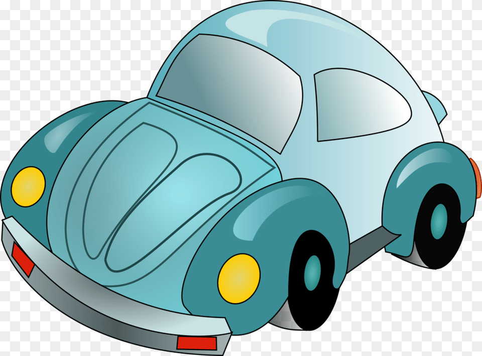 Volkswagen Beetle Cartoon Drawing, Car, Coupe, Vehicle, Transportation Free Png Download