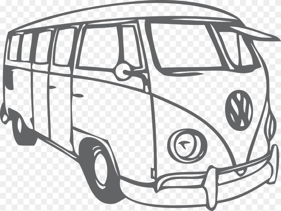Volkswagen Beetle Volkswagen Type 2 Bus Vw Bus Vektor, Van, Transportation, Minibus, Caravan Free Png Download