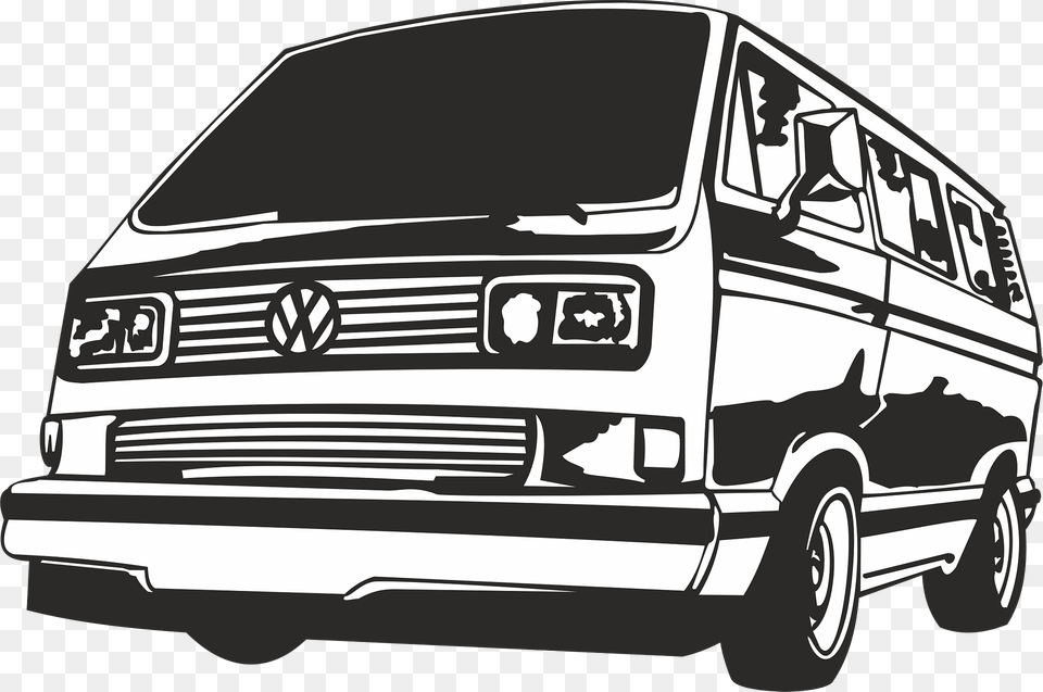 Volkswagen Bus Clipart, Caravan, Transportation, Van, Vehicle Png Image