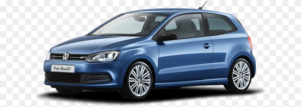 Volkswagen Car Background Transparent Vw Polo Blue Gt, Machine, Sedan, Transportation, Vehicle Png
