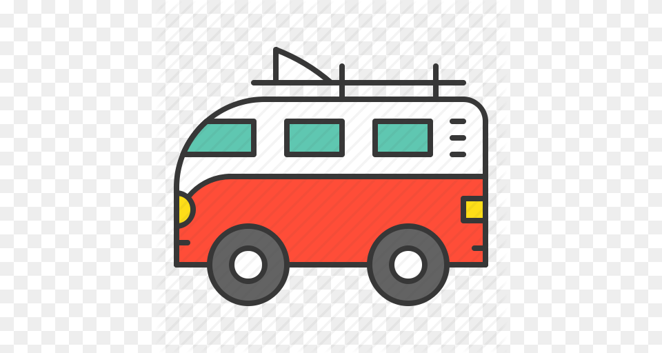 Volkswagen Clipart Surf Van, Transportation, Vehicle, Caravan, Scoreboard Free Transparent Png