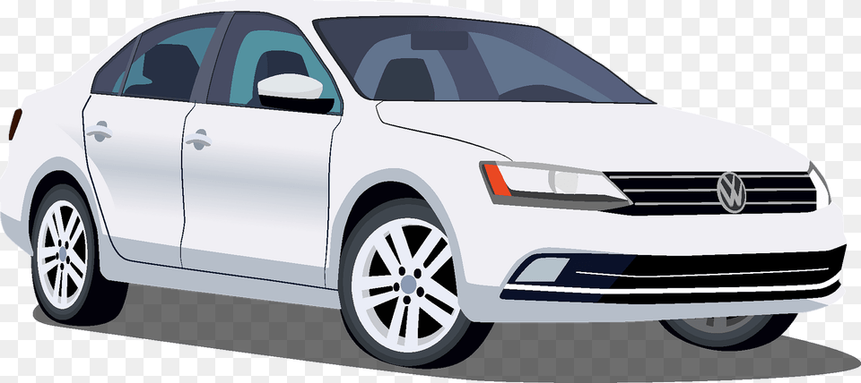 Volkswagen Jetta Clipart, Car, Vehicle, Sedan, Transportation Free Png Download
