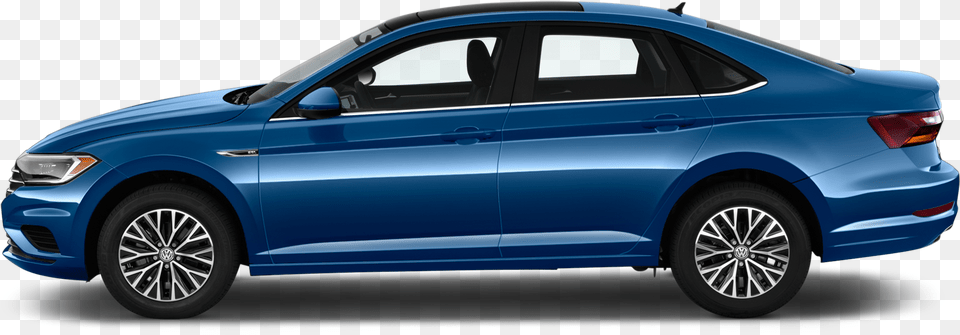 Volkswagen Jetta Side View New City Minor Change, Car, Vehicle, Coupe, Sedan Free Png Download