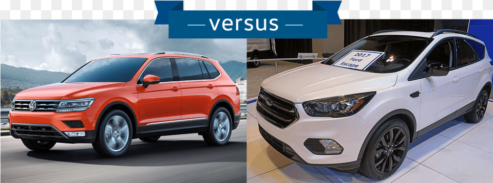 Volkswagen Tiguan Vs Ford Escape, Wheel, Vehicle, Transportation, Suv Png