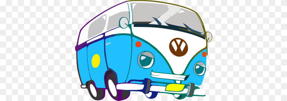 Volkswagen Type, Vehicle, Caravan, Van, Transportation Png Image